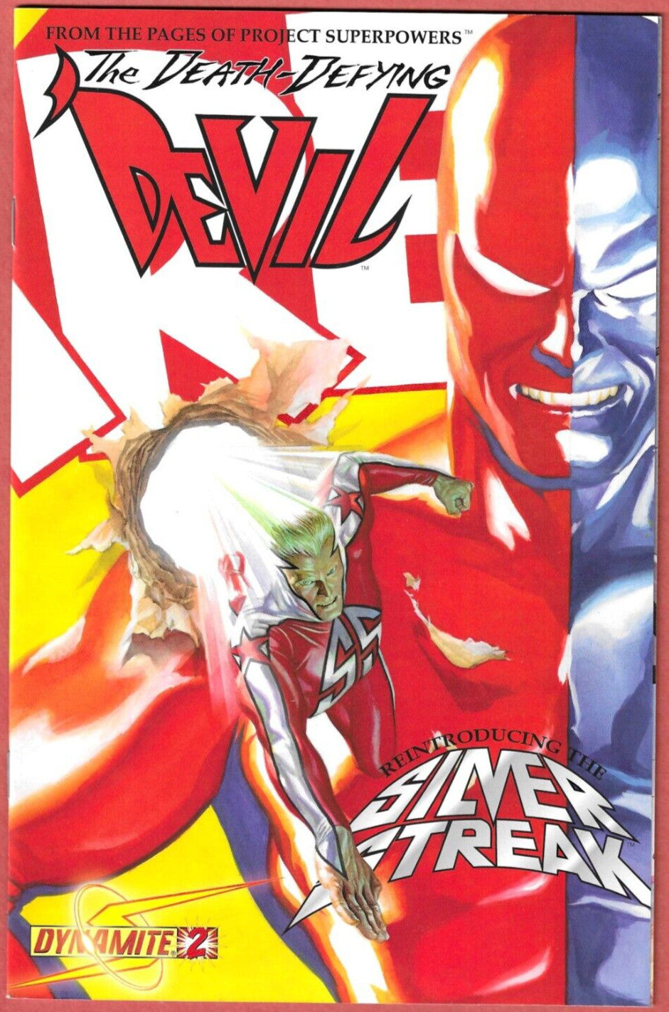 Death Defying Devil 1-4 FCBD 2008 Dynamite Comics Alex Ross Project Super Powers