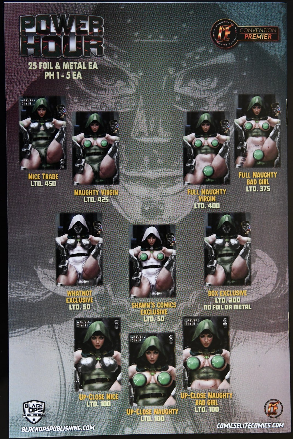 Power Hour #3 Shikarii God Queen 5 Book Box Set no Sticker