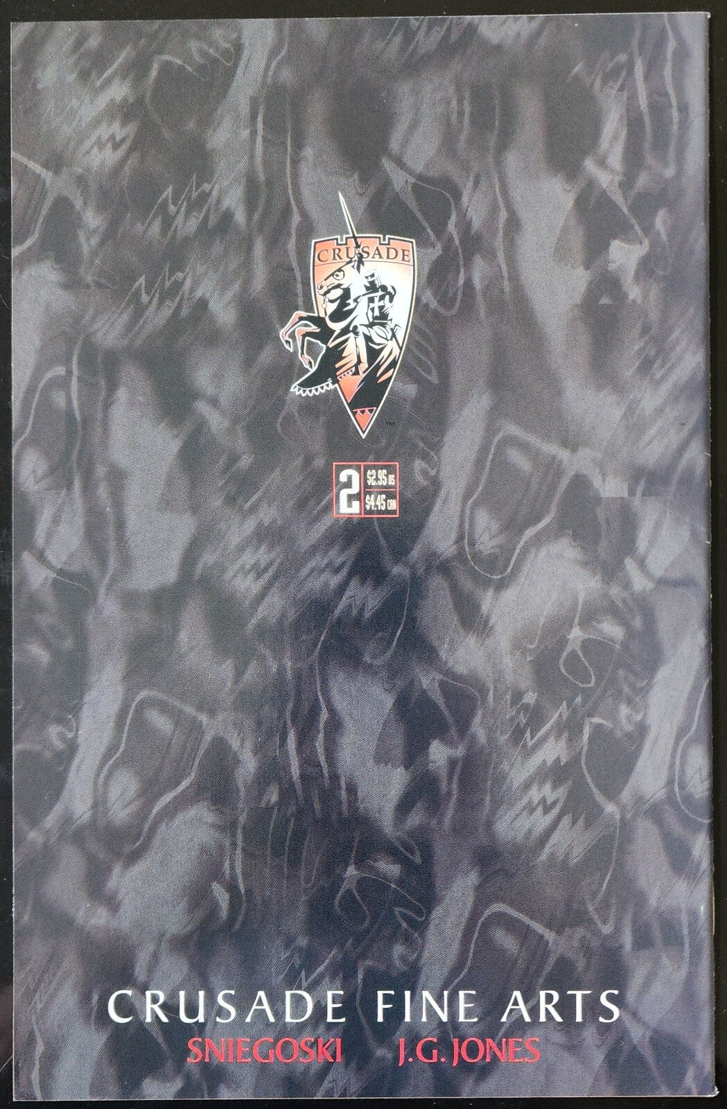 Shi: Black, White & Red #2 1998 J.G. Jones Crusade Comics