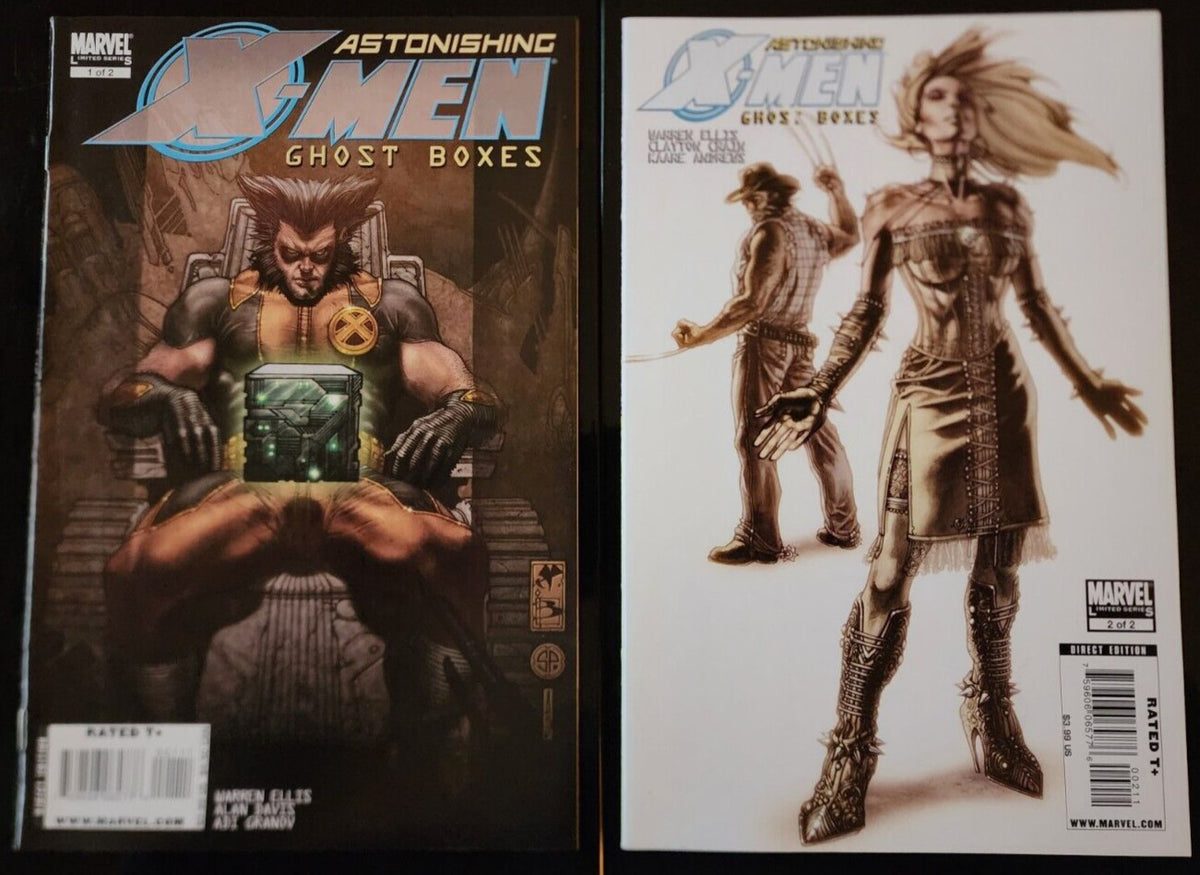 Marvel Comics Astonishing X-Men: Ghost Boxes #1-2 Complete Warren Ellis