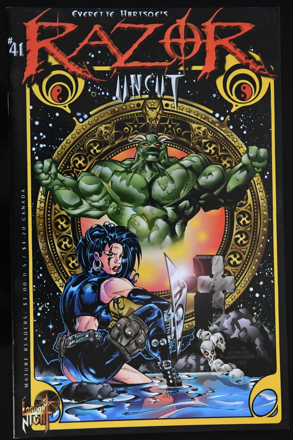 Razor, Vol. 1 (1992-1998) London Night Comics Choose Your Issue