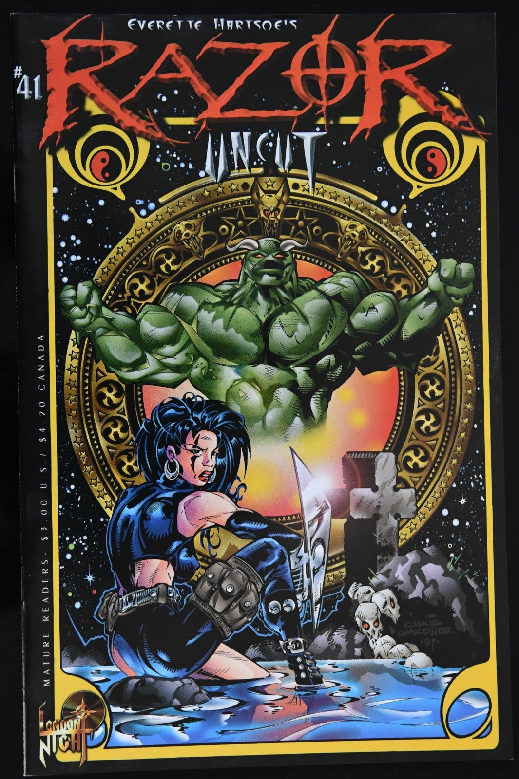 Razor, Vol. 1 (1992-1998) London Night Comics Choose Your Issue