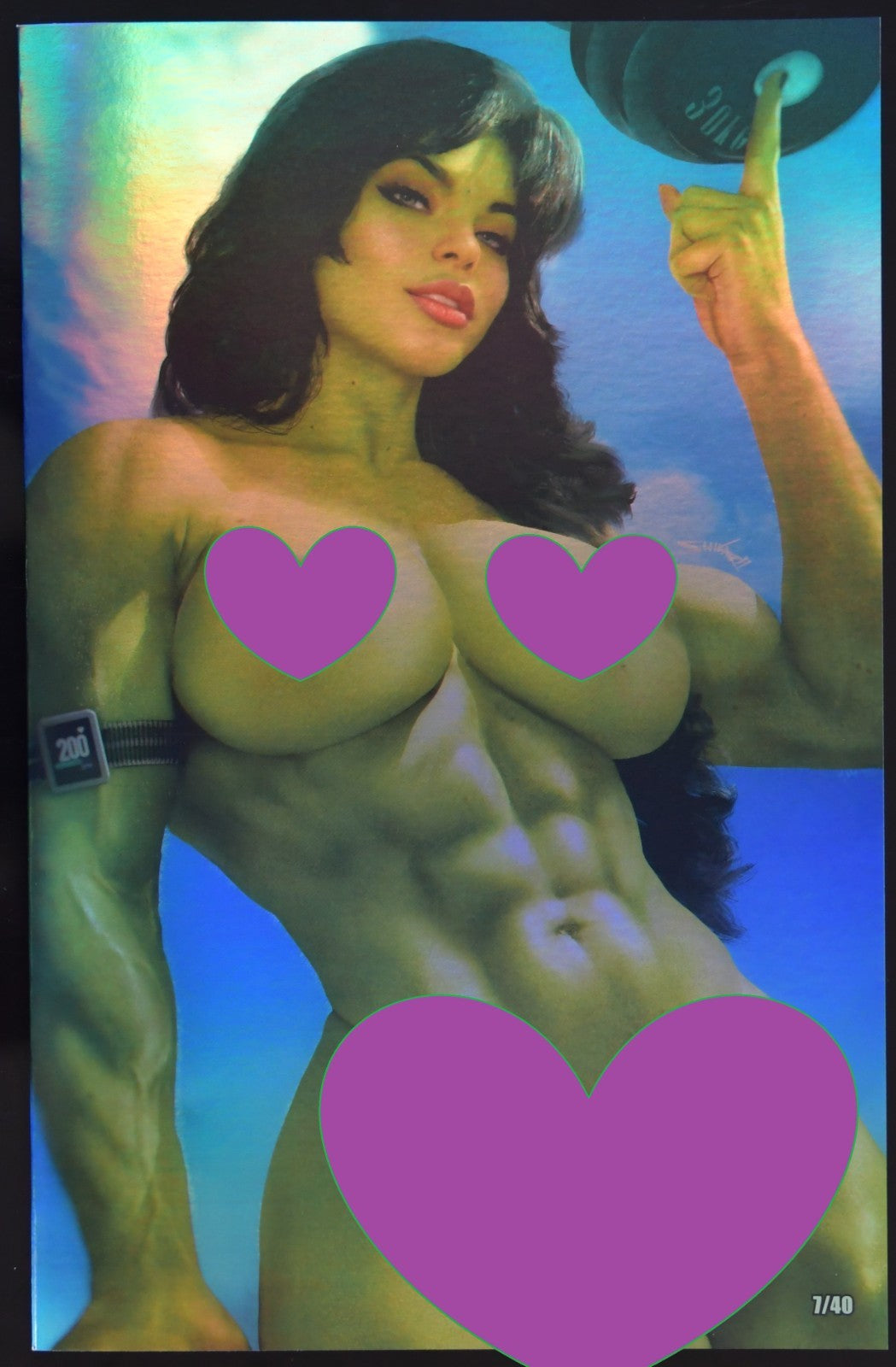 Power Hour #3 Shikarii Muscle Mommy Foil Box Set Ltd 75