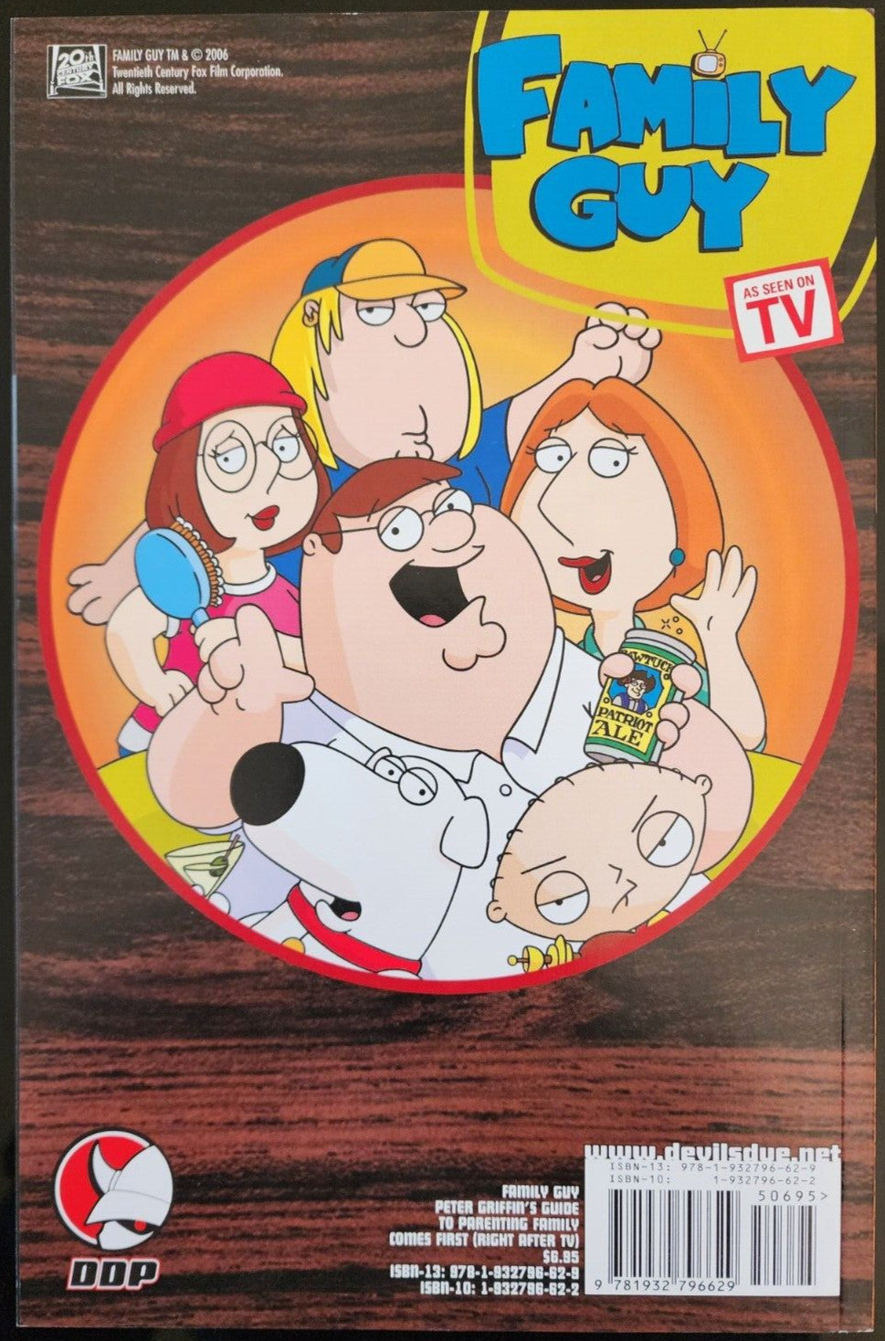 FAMILY GUY PETER GRIFFIN'S GUIDE TO PARENTING FAMILY COMES FIRST DEVILS DUE TPB