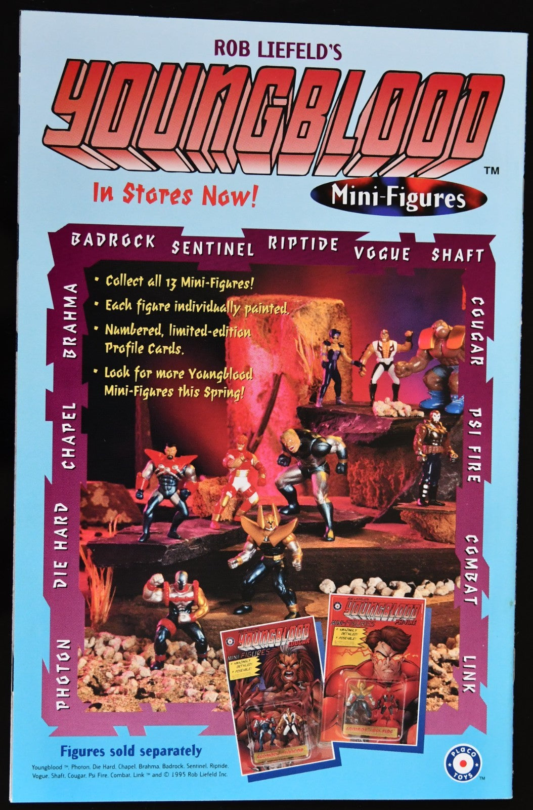 Avengelyne Power #1 Maximum Press Blue Variant
