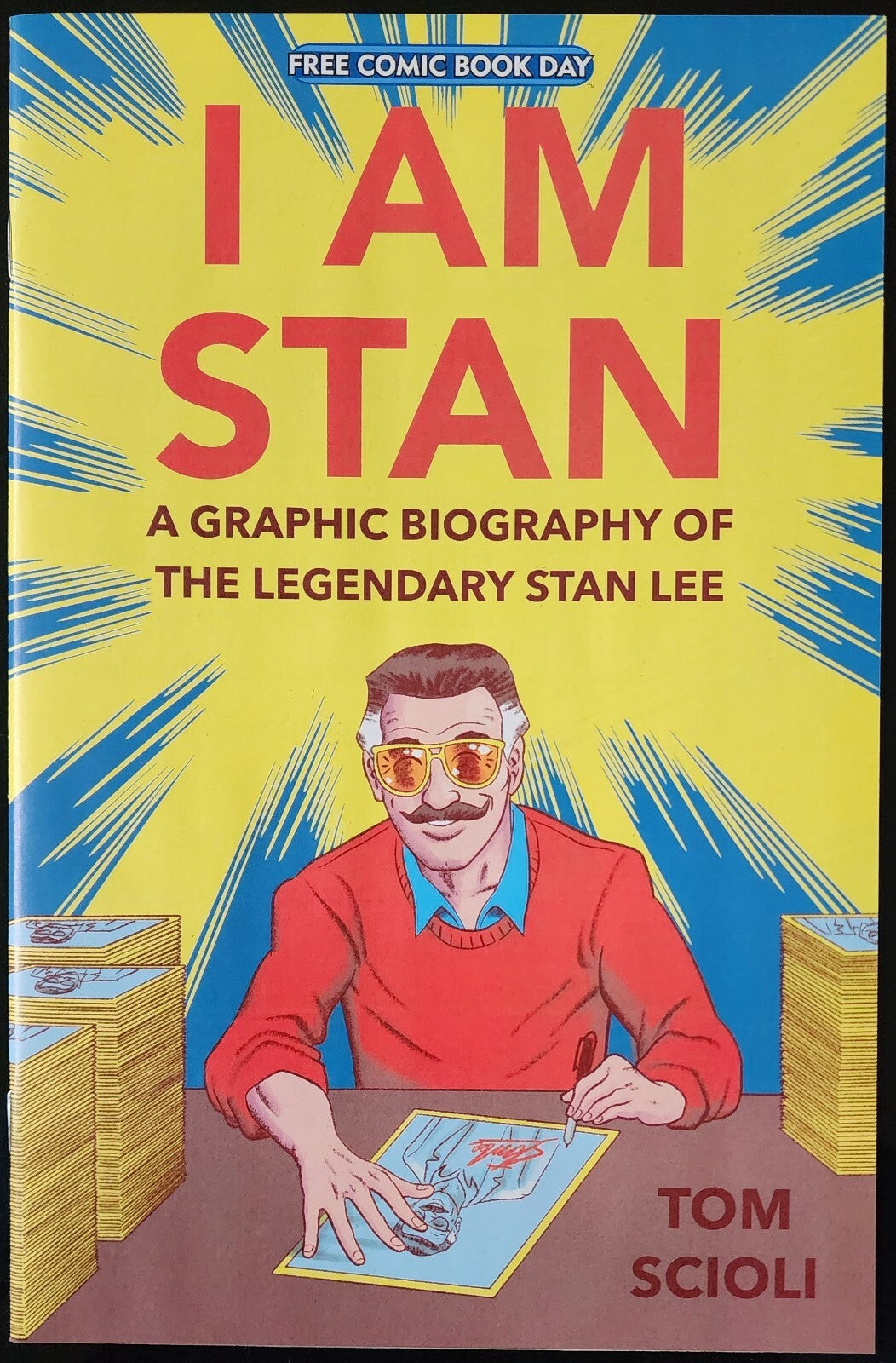 I Am Stan Sampler #1 Scioli Stan Lee Free Comic Book Day No Stamp FCBD 2023