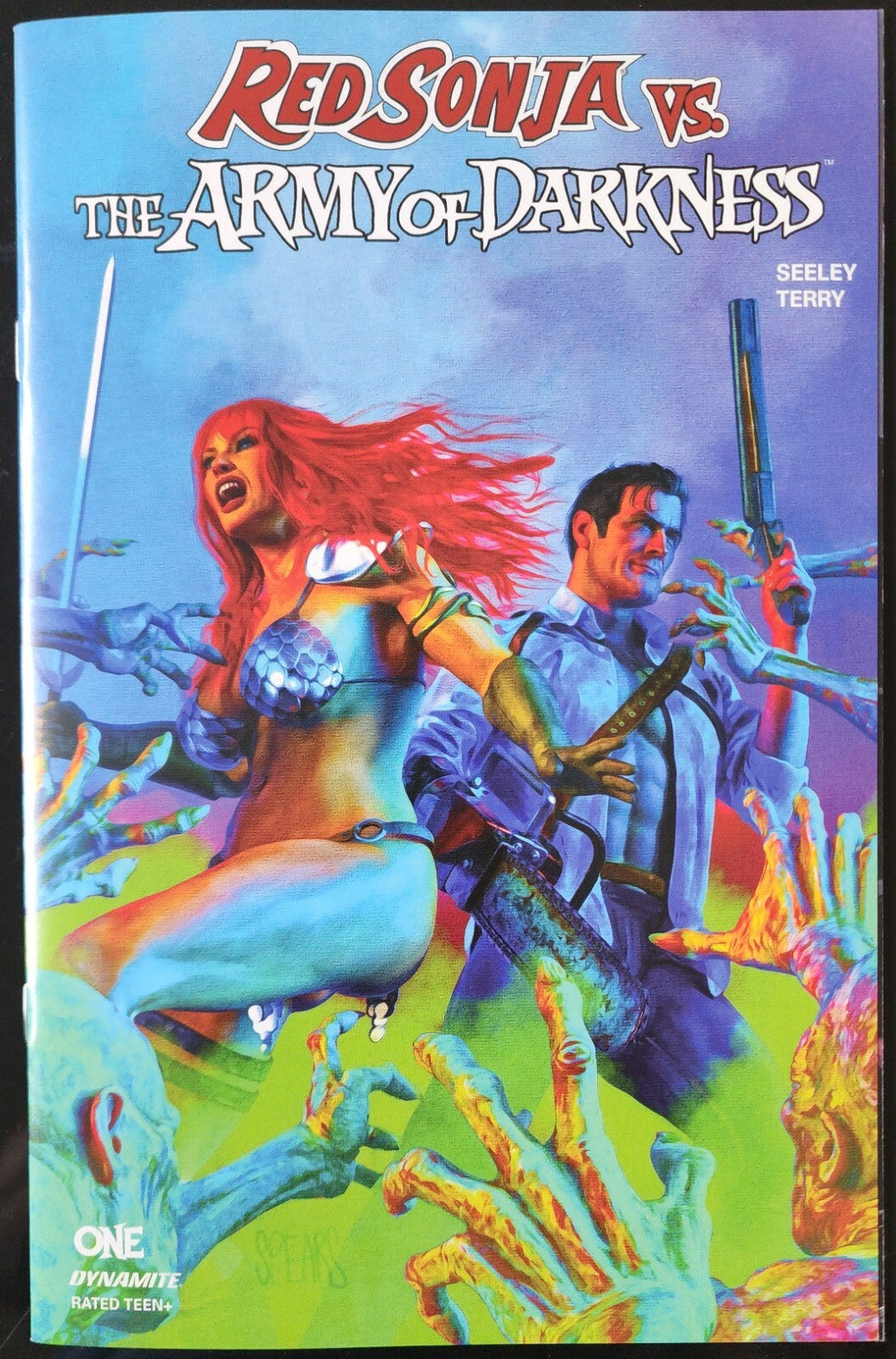 Red Sonja vs The Army of Darkness #1 Mark Spears 2025