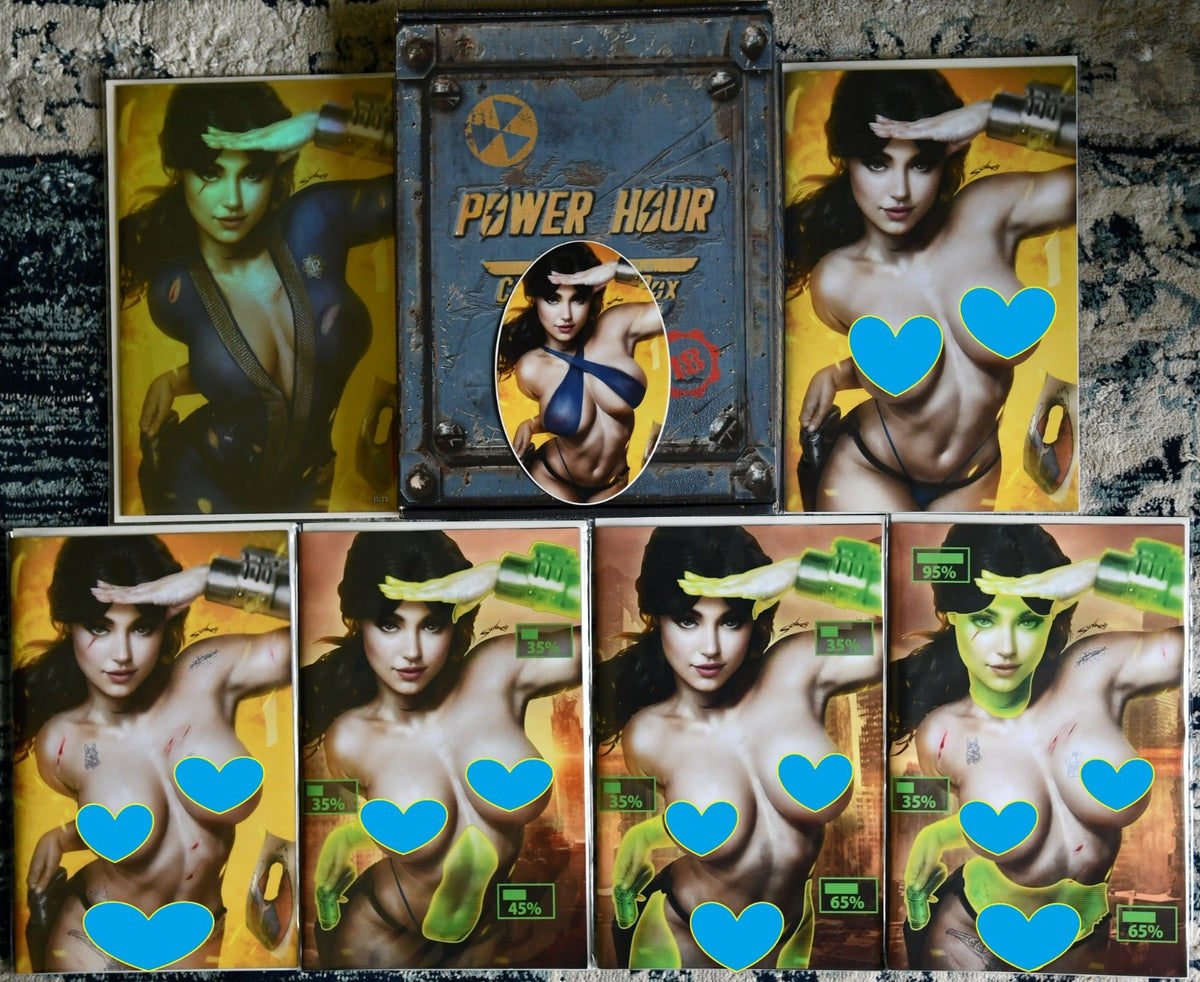 Power Hour #2 Shikarii Vaulted Fallout 6 Book Box Set with Foil & V.A.T.