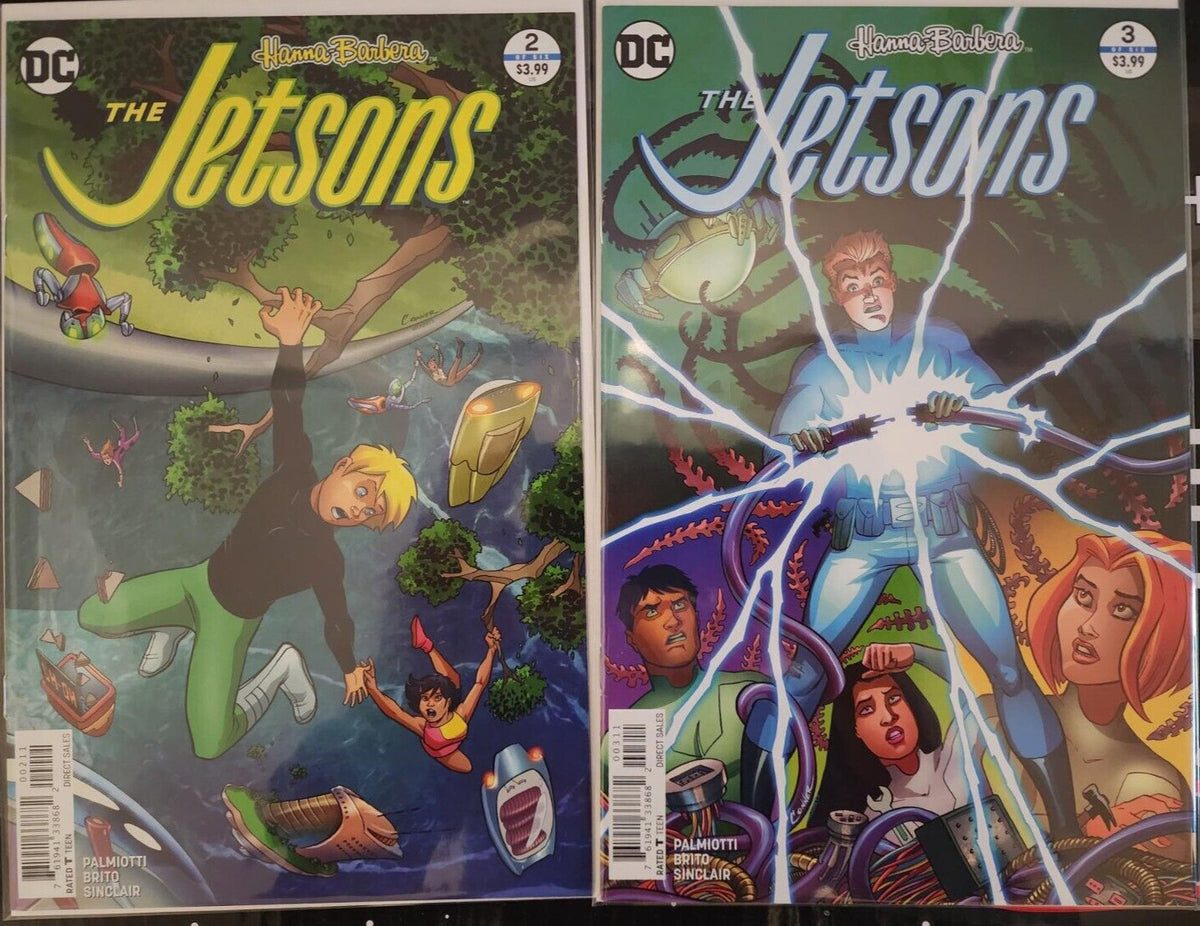 Jetsons #2 #3 2018 Miniseries Lot DC