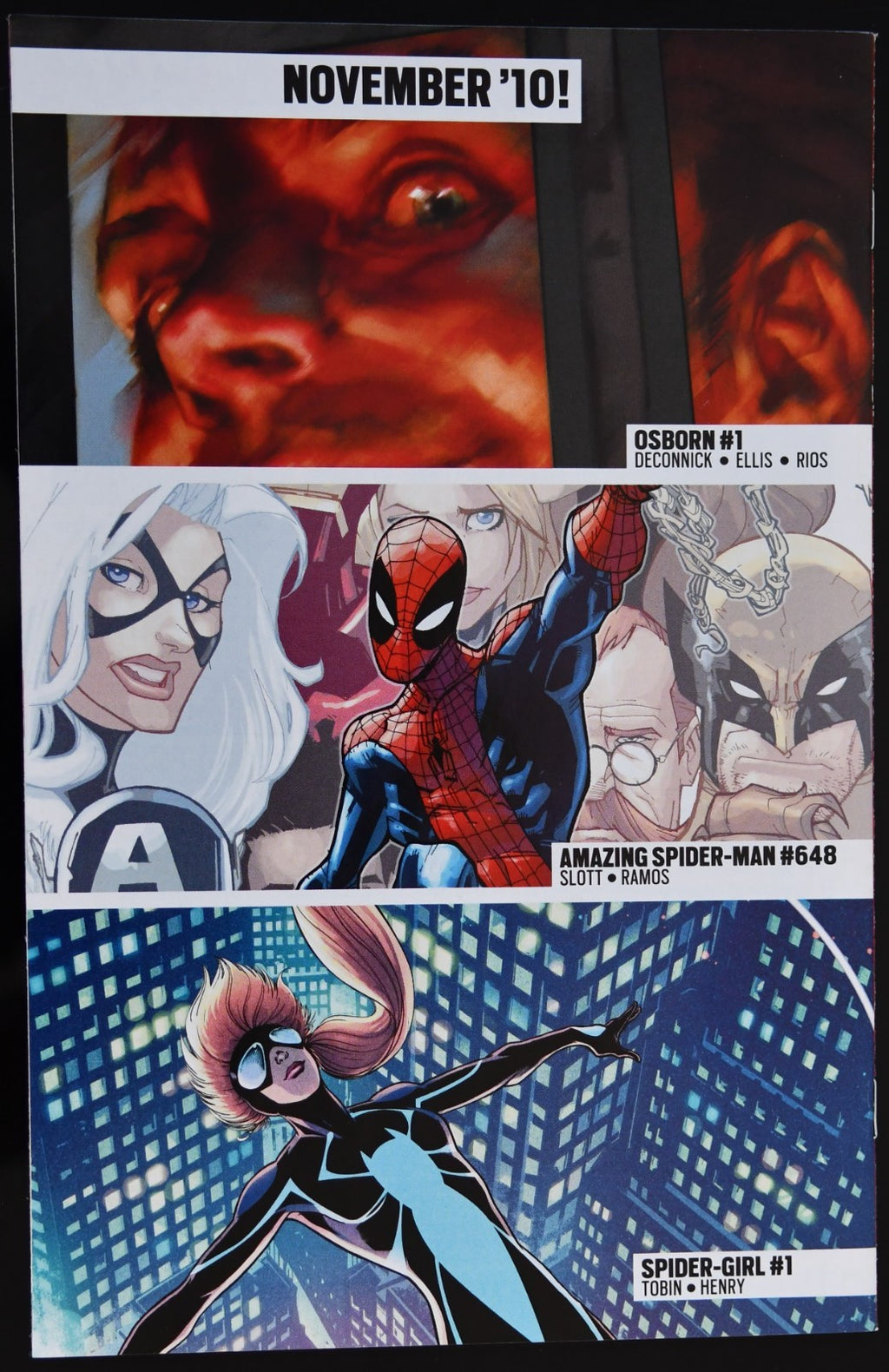 Spider-Man Saga One-Shot 2010 J. Scott Campbell