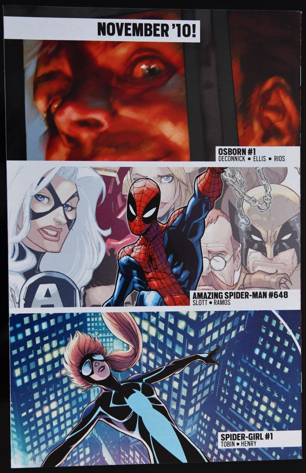 Spider-Man Saga One-Shot 2010 J. Scott Campbell