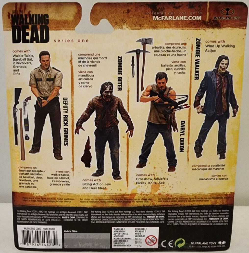 The Walking Dead Tv Series 1 Zombie Walker Action Figure McFarlane 2011
