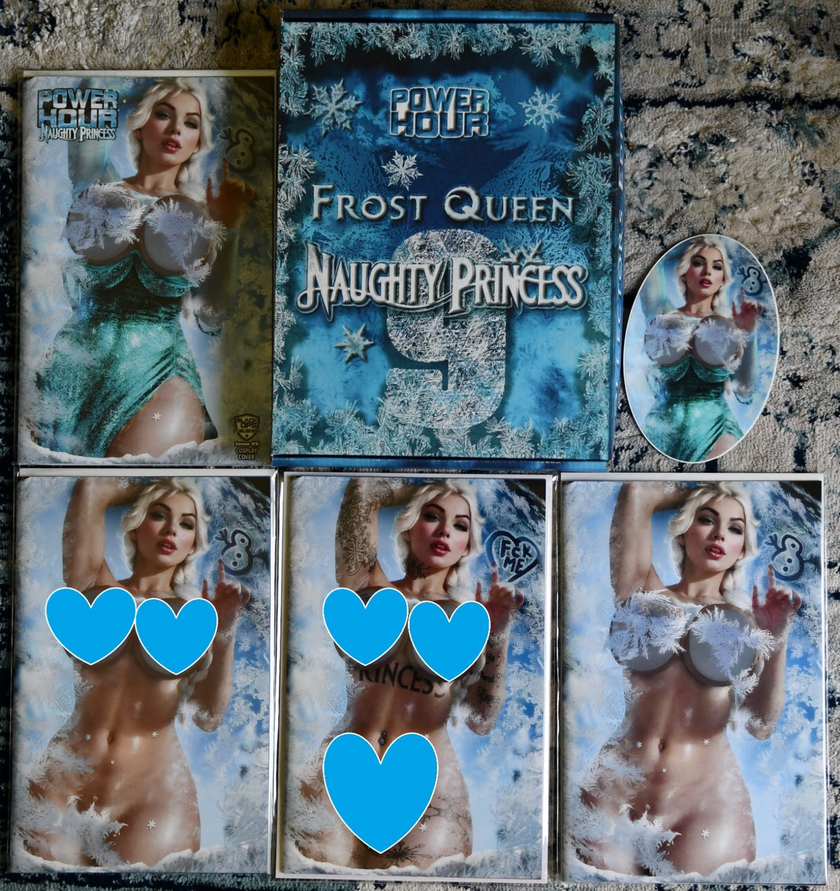 Power Hour #2 Shikarii Ice Queen Elsa 4 Book Box Set