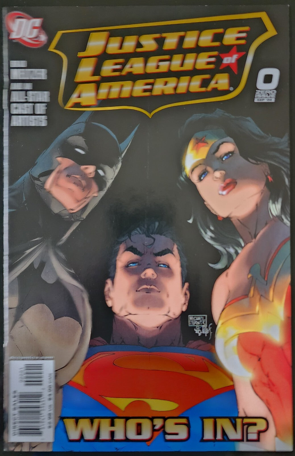Justice League of America, Vol. 2 #0 Michael Turner cpy2