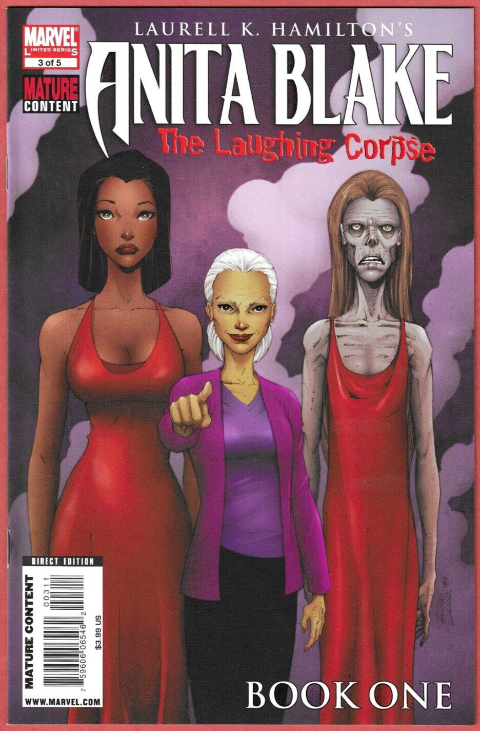ANITA BLAKE THE LAUGHING CORPSE BOOK ONE #1-5 MARVEL - Complete Set Of 5