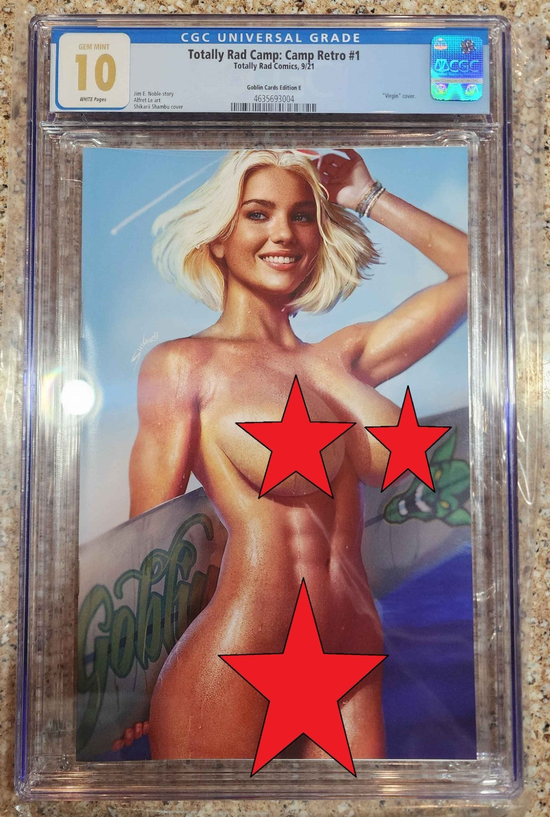 Totally Rad Camp Camp Retro #1 Shikarii Goblin Full Naughty CGC 10 Gem Mint Rare
