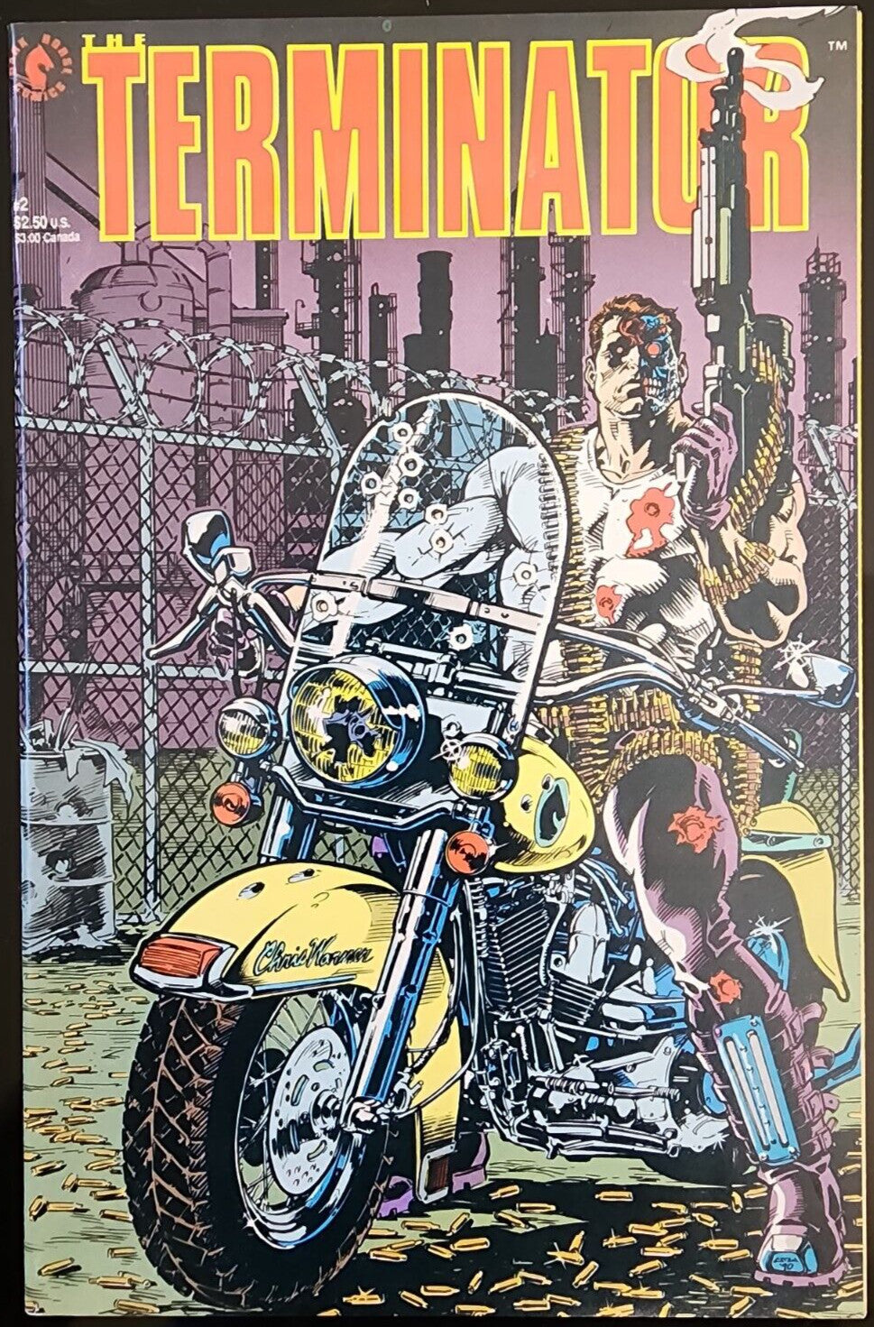 The Terminator 1,2,3 1990 Dark Horse Comic 2nd Set