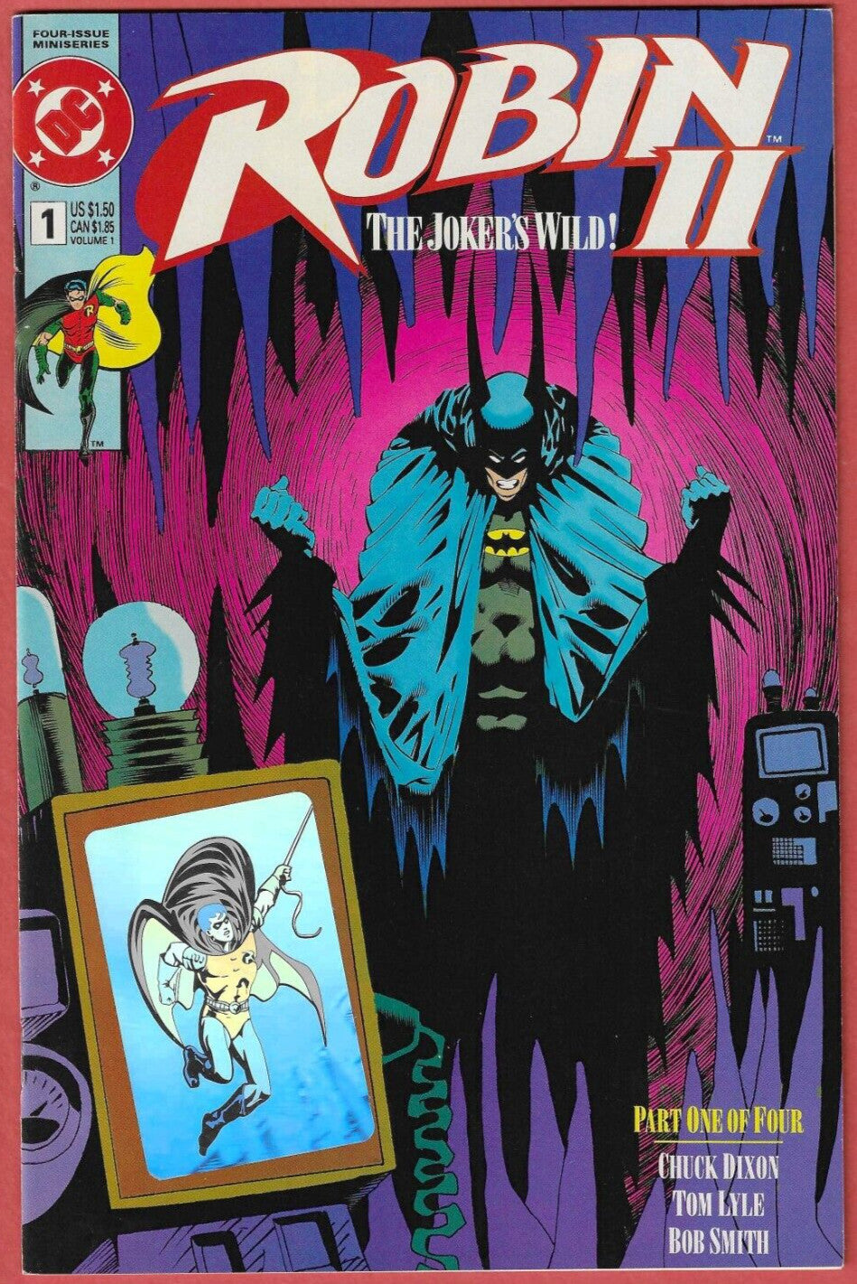Robin II The Jokers Wild #1-2 1991 Holograms Joker Batman Set One