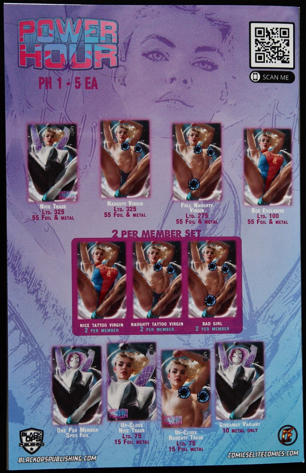 Power Hour #3 Preview Shikarii Spider-Gwen Bad Girl Metal Ltd 25