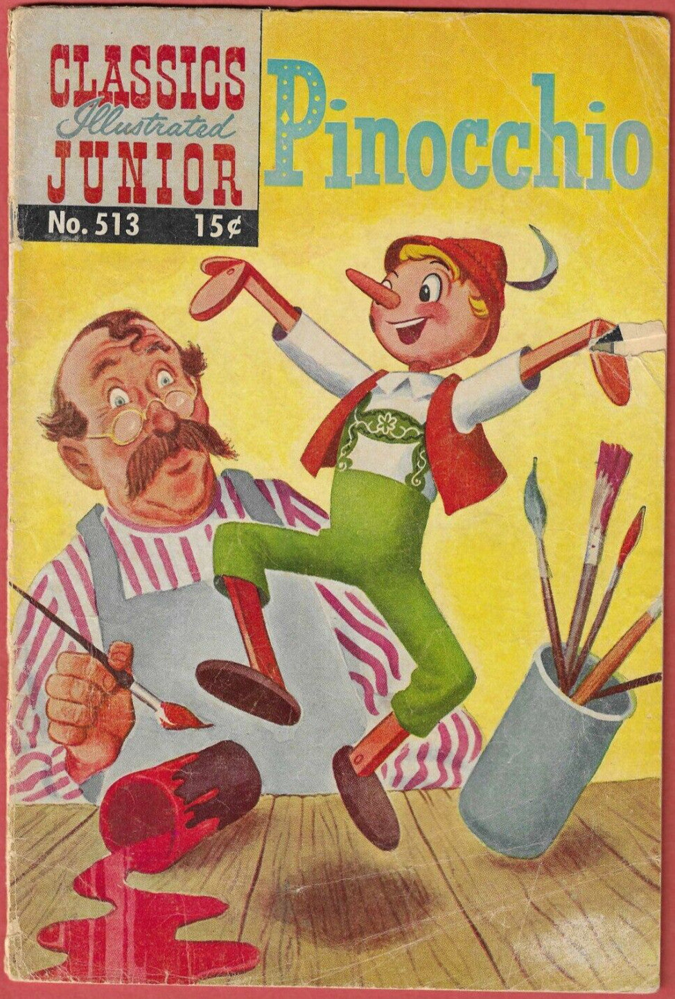 Classics Illustrated Junior Pinocchio, Pied Piper, The House in the Woods & More