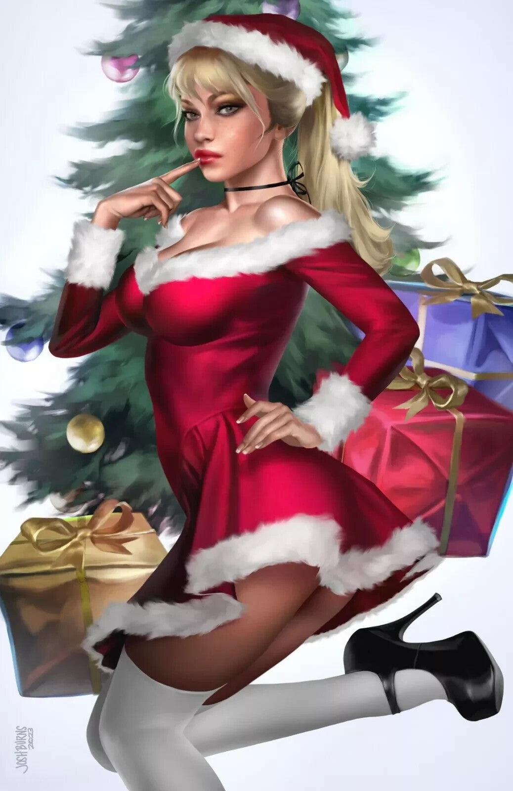 ARCHIE CHRISTMAS SPECTACULAR 2023 #1 (JOSH BURNS EXCLUSIVE VARIANT A) COMIC