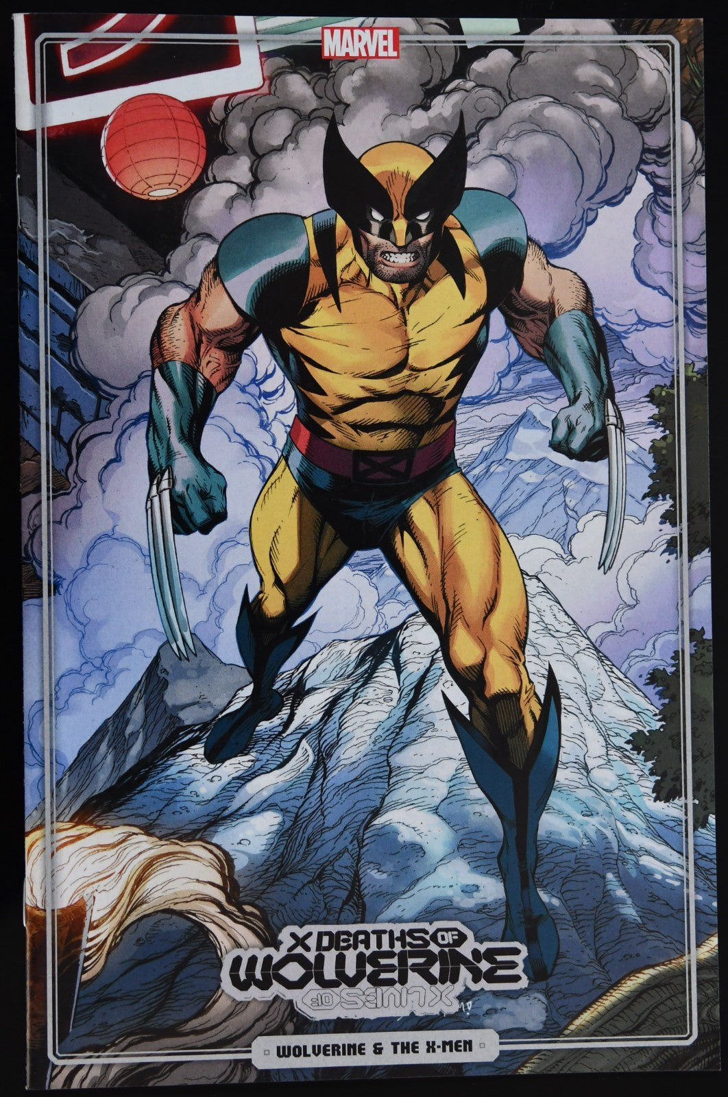 X Deaths of Wolverine #4 2022 Mark Bagley Trading Card Cover
