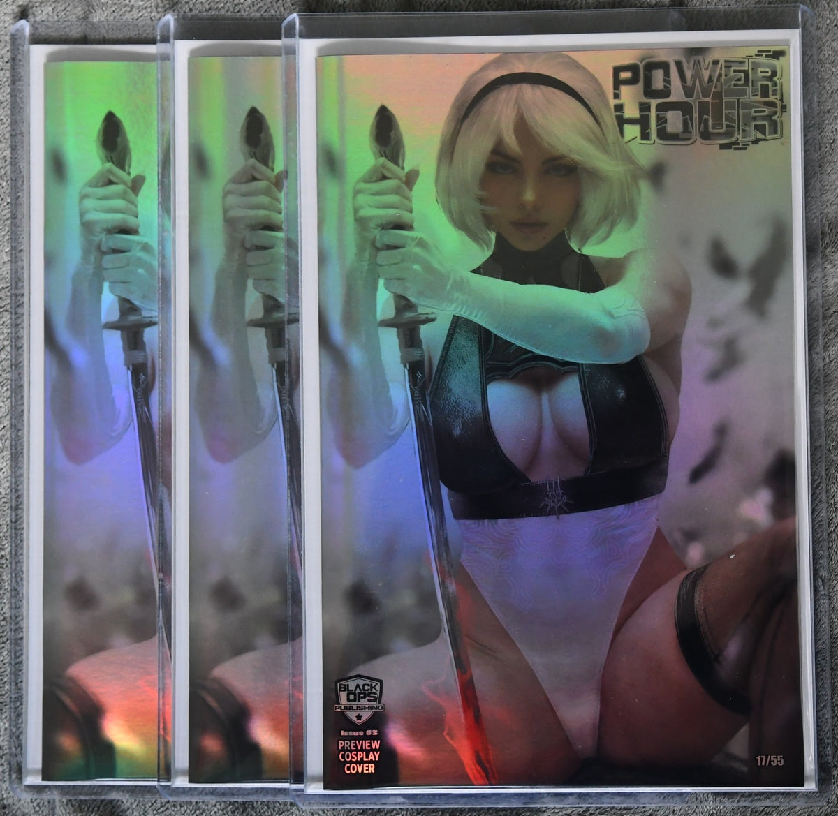 Power Hour #3 Shikarii Masked Beauty Patreon Foil Matching 17 Set