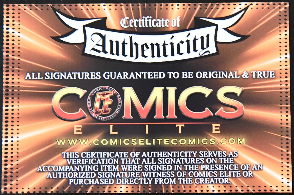 Power Hour #3 Signed Courtney Rose Ice Pop Sheer Virgin Ltd 100 w COA