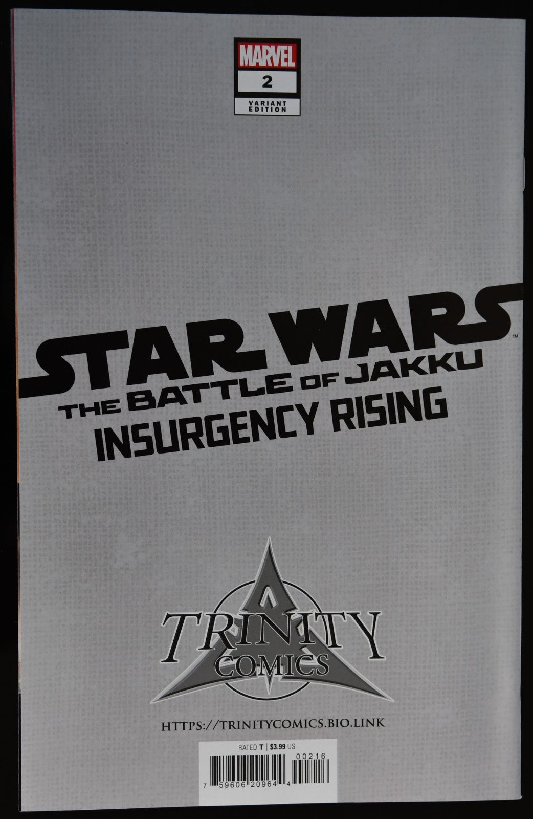 Star Wars: Battle of Jakku Insurgency Rising #2 - EM Gist Trinity Limited