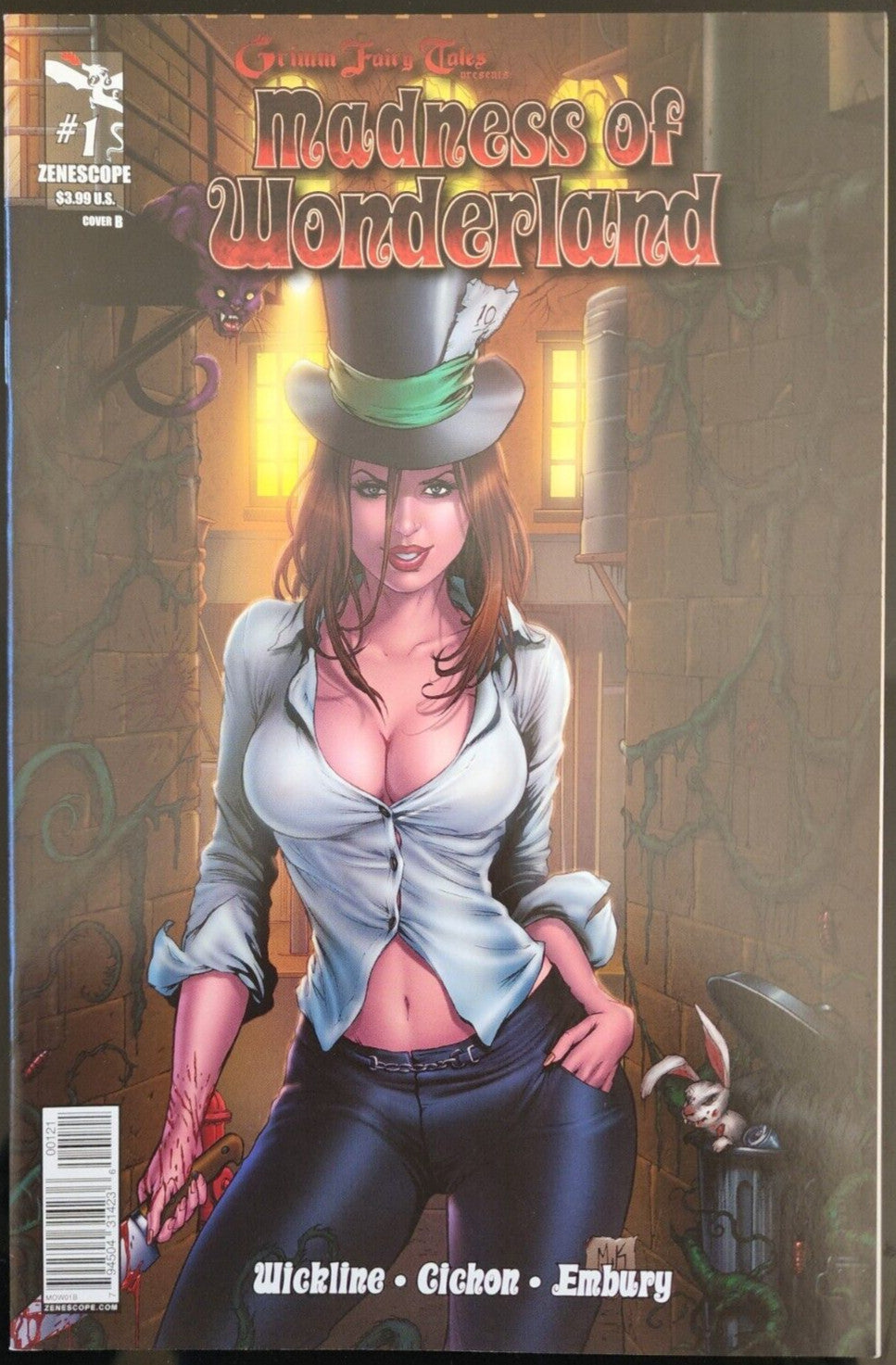 Grimm Fairy Tales Madness of Wonderland #1 Cover B Mike Krome