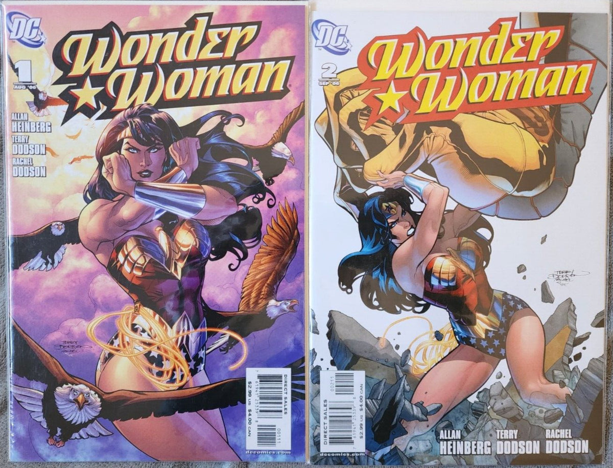 Wonder Woman, Vol. 3 #1 #2 2006 DC Comics