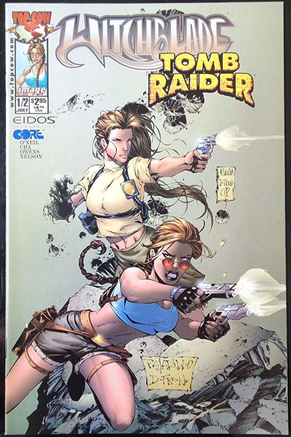 Witchblade Tomb Raider #1 /2, Top Cow/ EIDOS Comics, 2000
