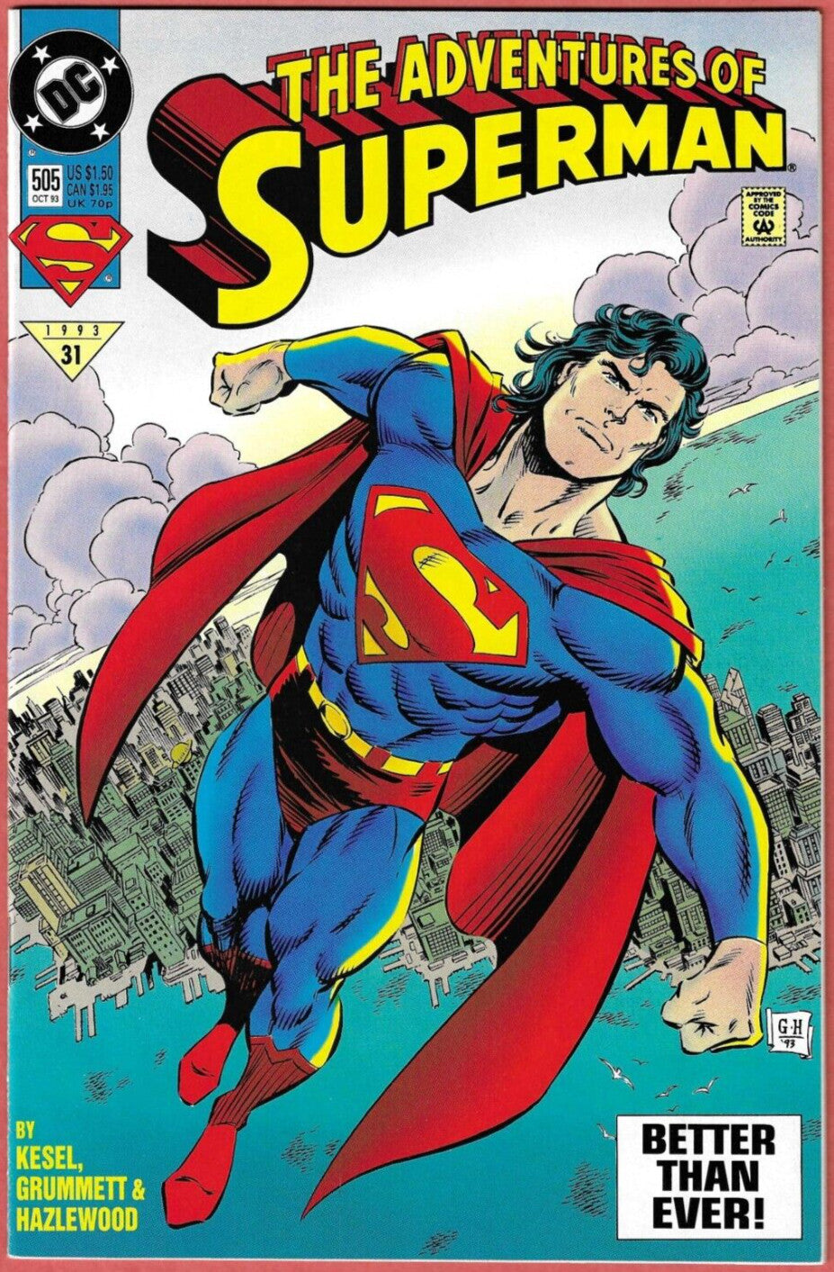 The Adventures of Superman #505 Vol. 1 (Oct. 1993) DC Comics