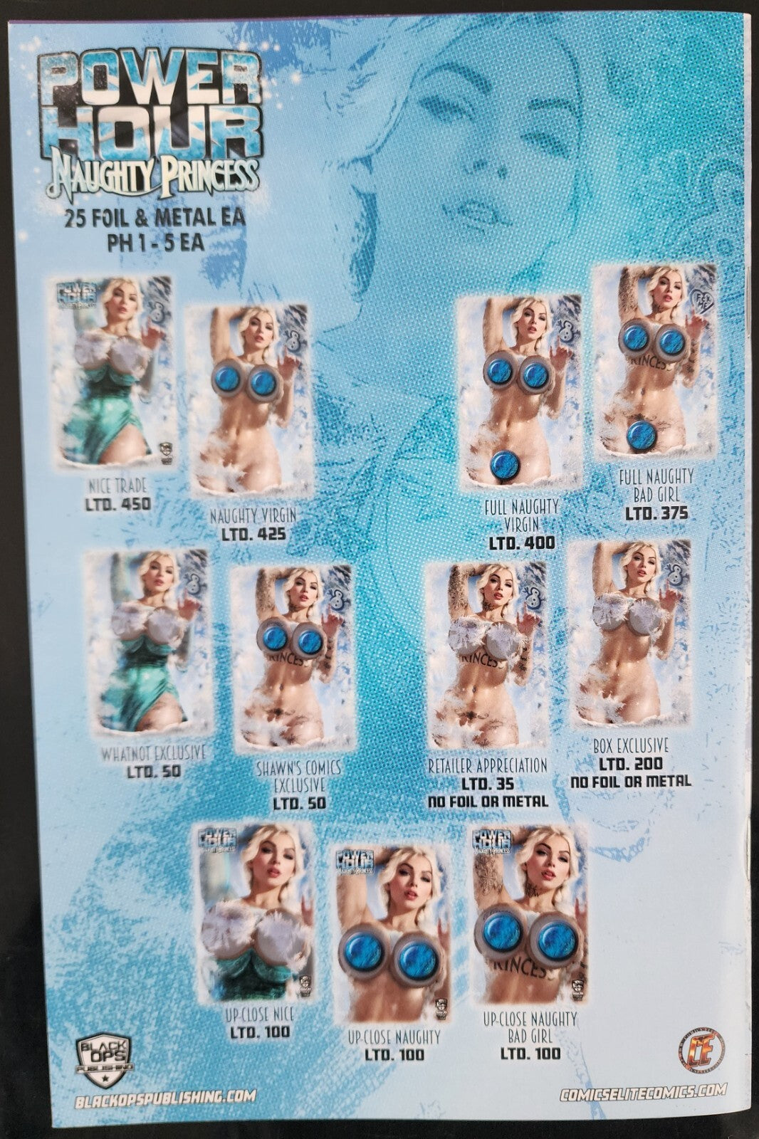 PH3 Power Hour #2 Shikarii Ice Queen Elsa Up Close Nice Trade