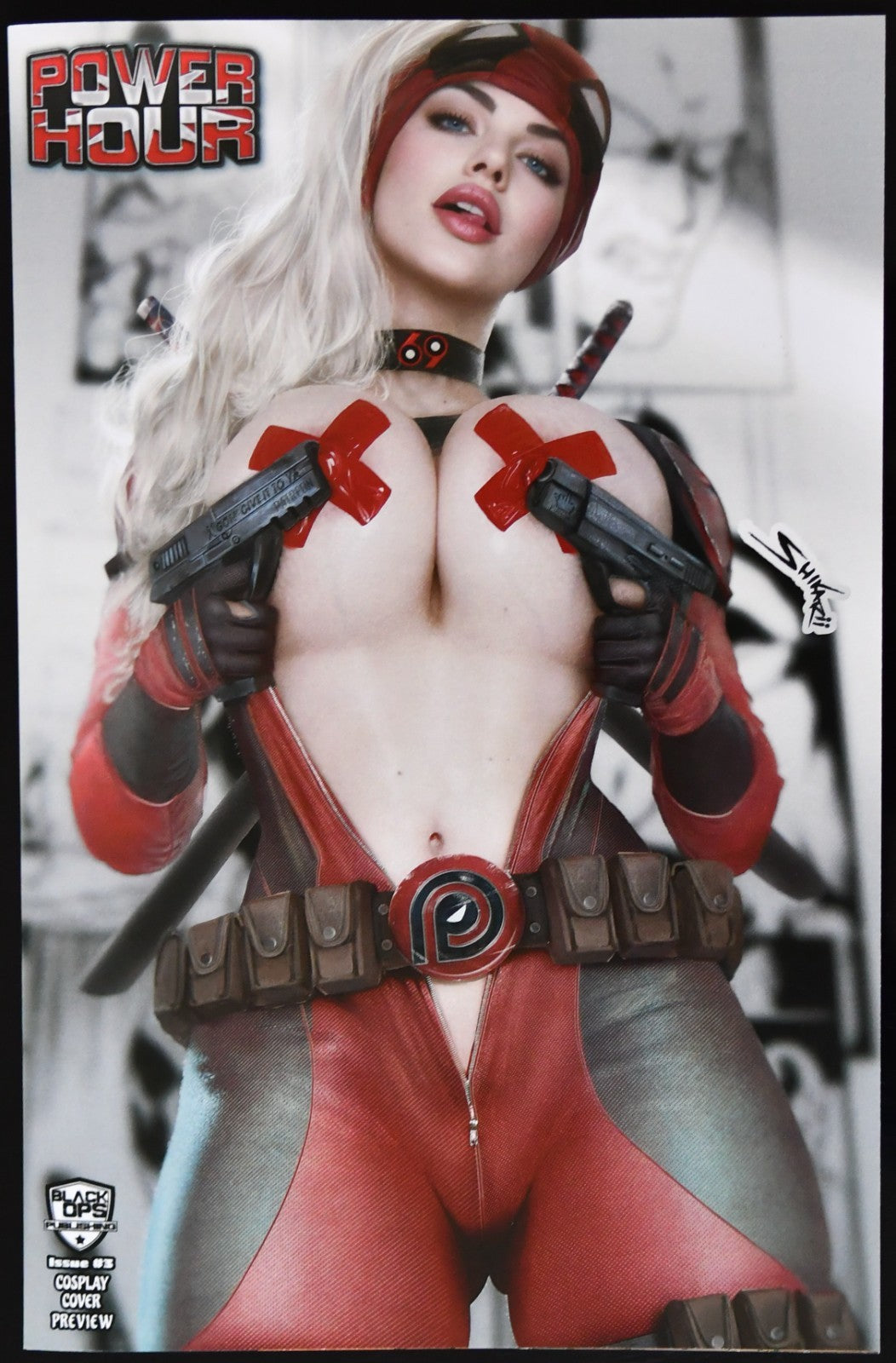Power Hour #3 Shikarii Lady Deadpool Patreon 4 Book Box Set Ltd 100