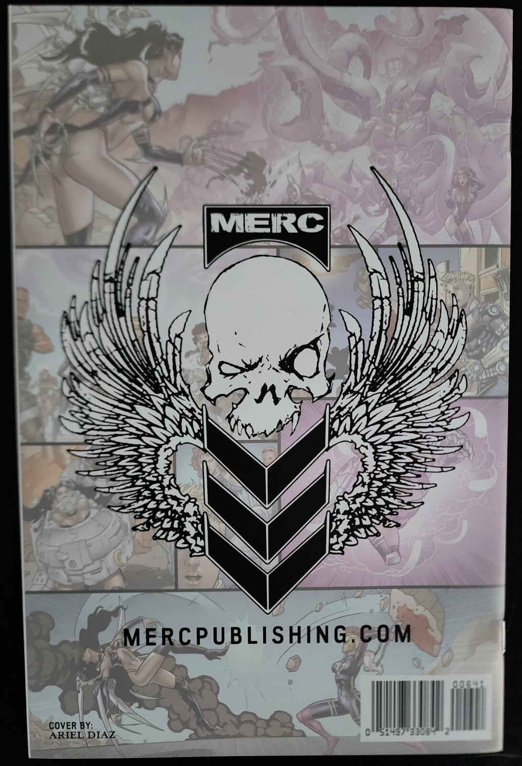 Miss Meow #6 Ariel Diaz 1:25 Variant Cover Merc Magazine