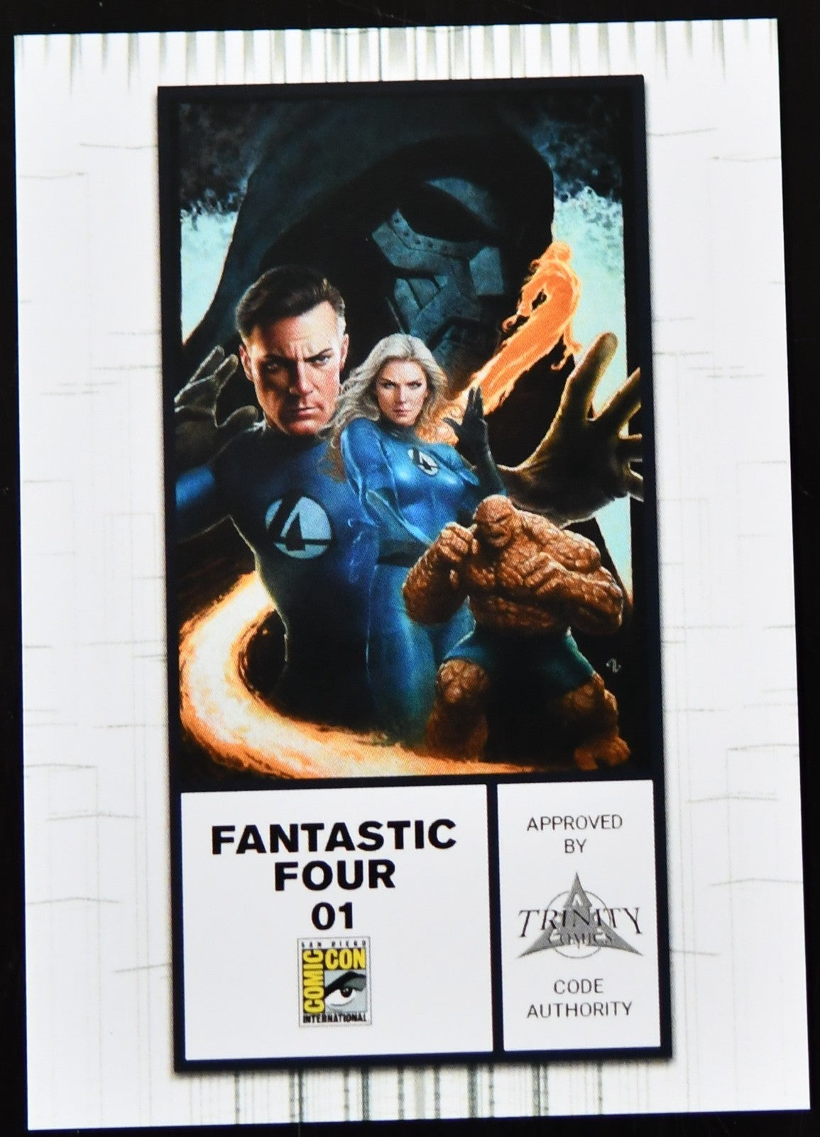 Fantastic Four #1 Adi Granov SDCC Trinity Comics