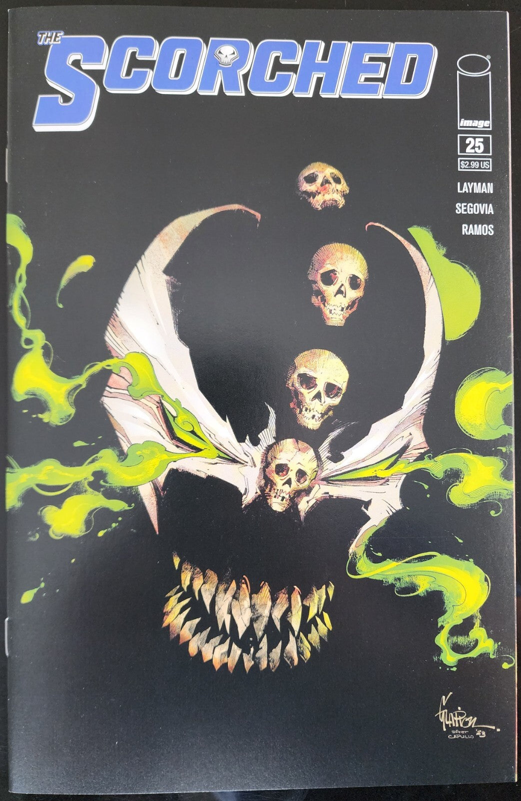 Spawn: The Scorched #25 CVR B Jonathan Glapion Variant 2024