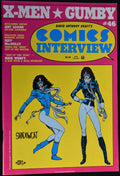 Comics Interview #46 Arthur Adams Shadowcat Kitty Pryde X-Men 1987