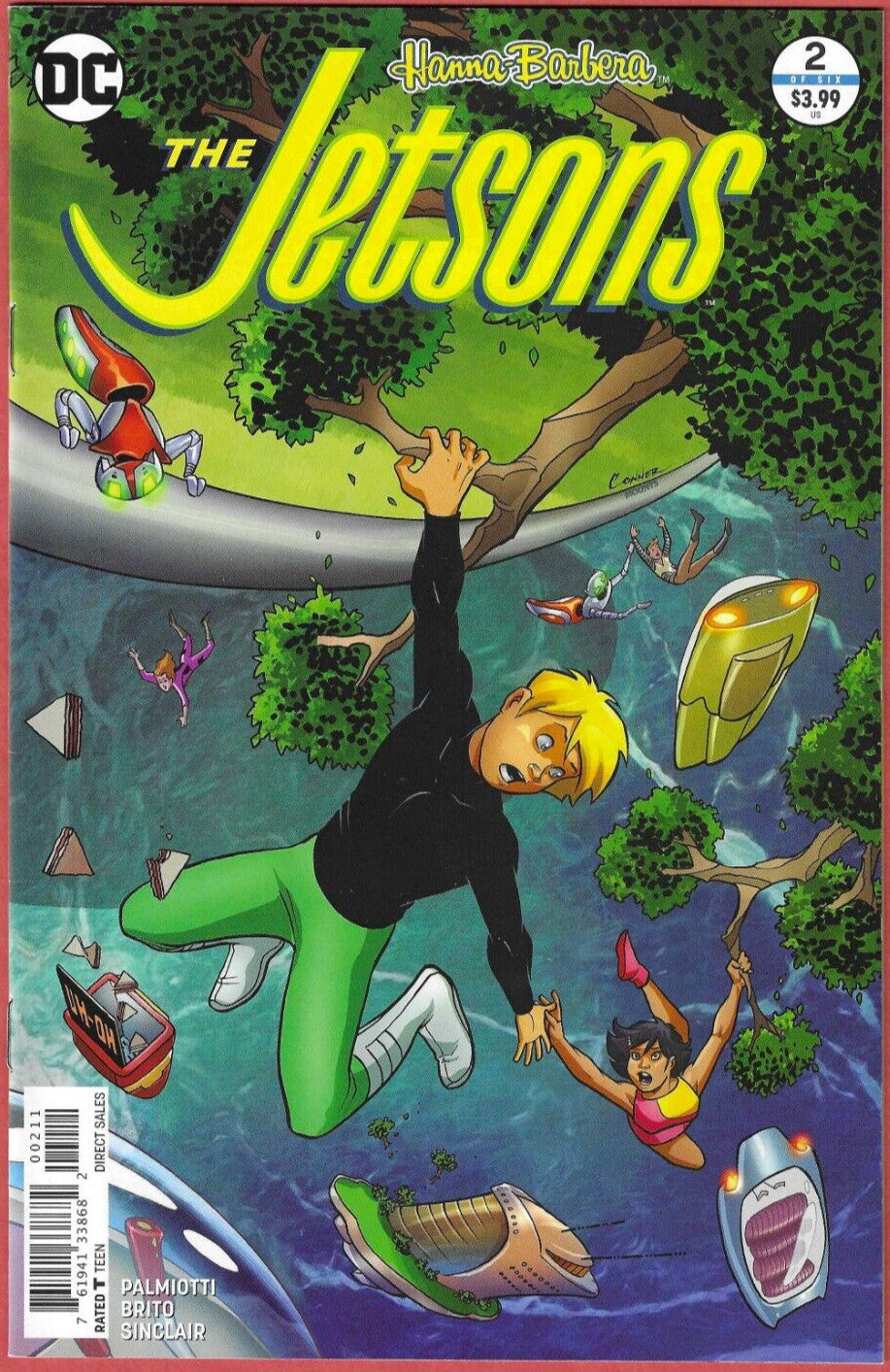 Jetsons #2 #3 2018 Miniseries Lot DC