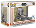 Funko Pop! The Mandalorian on Speeder (with Grogu) #579 Star Wars