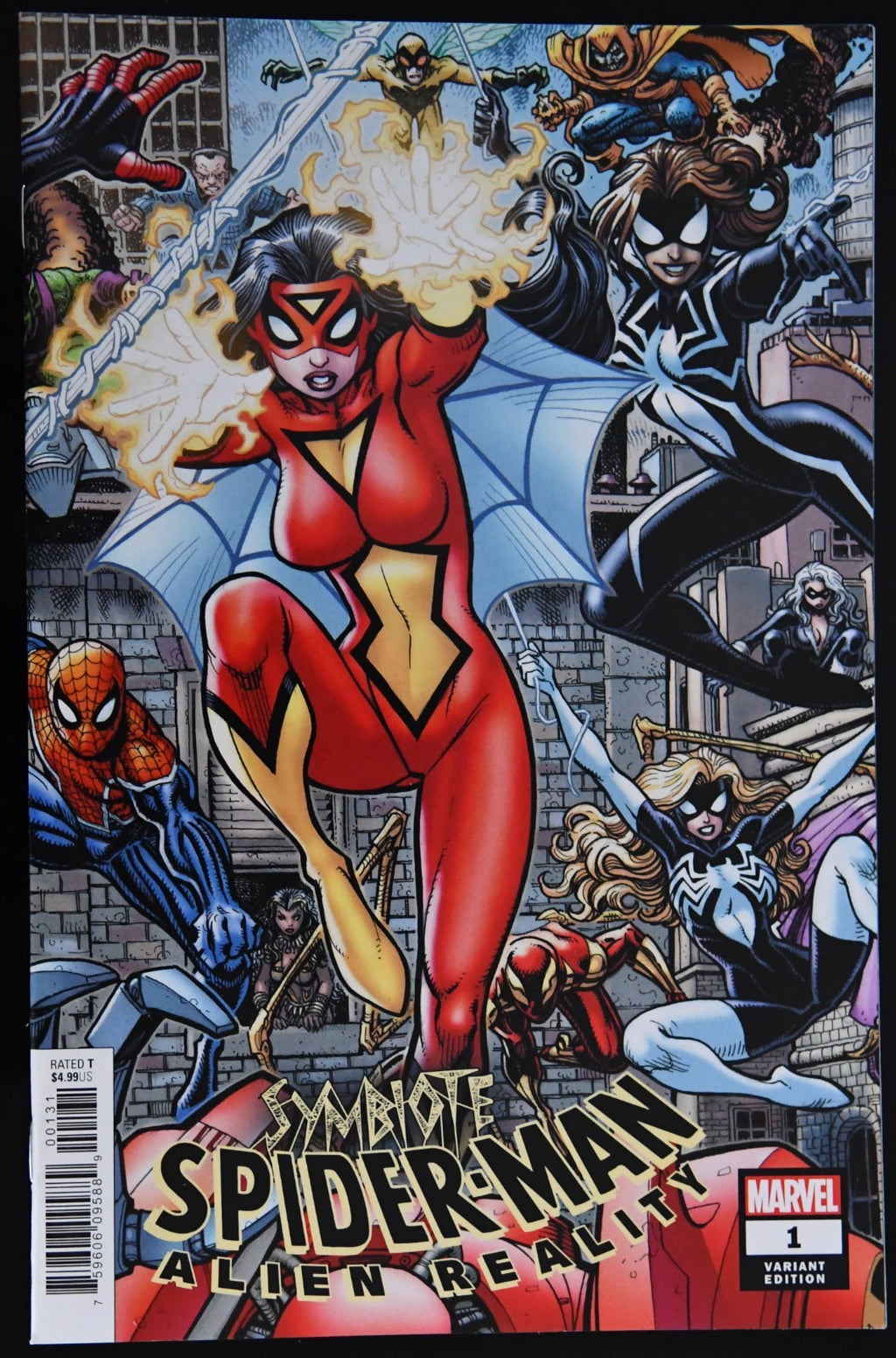 Symbiote Spider-Man: Alien Reality #1 Arthur Adams Connecting Cover