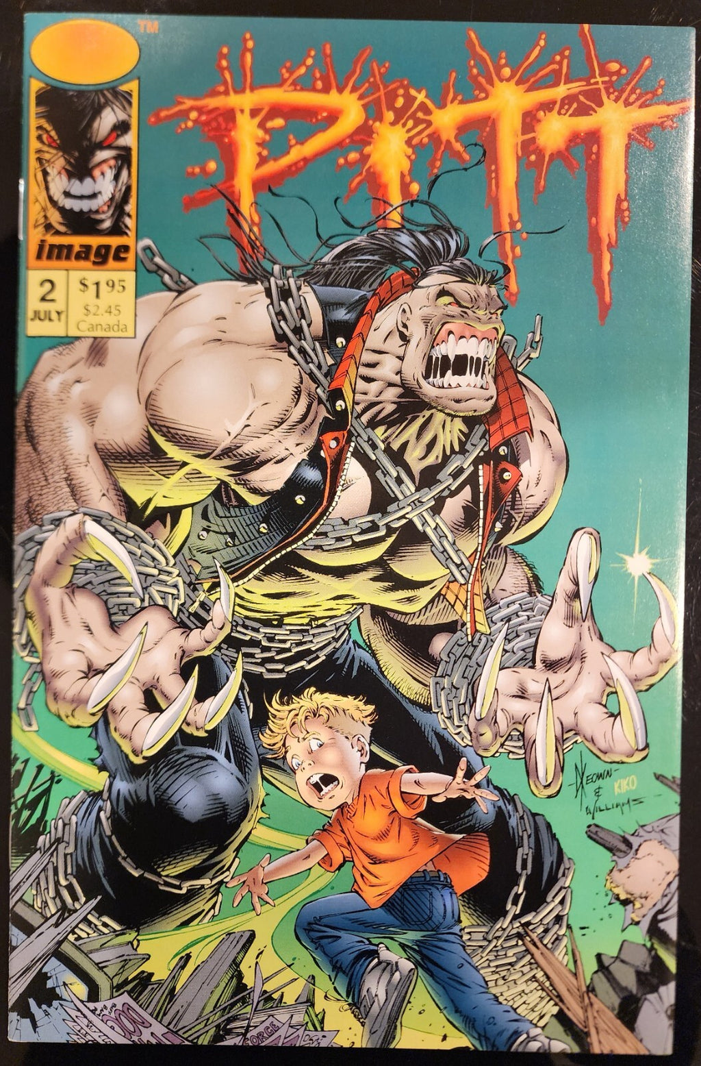 Pitt Image Comics Lot 1-3