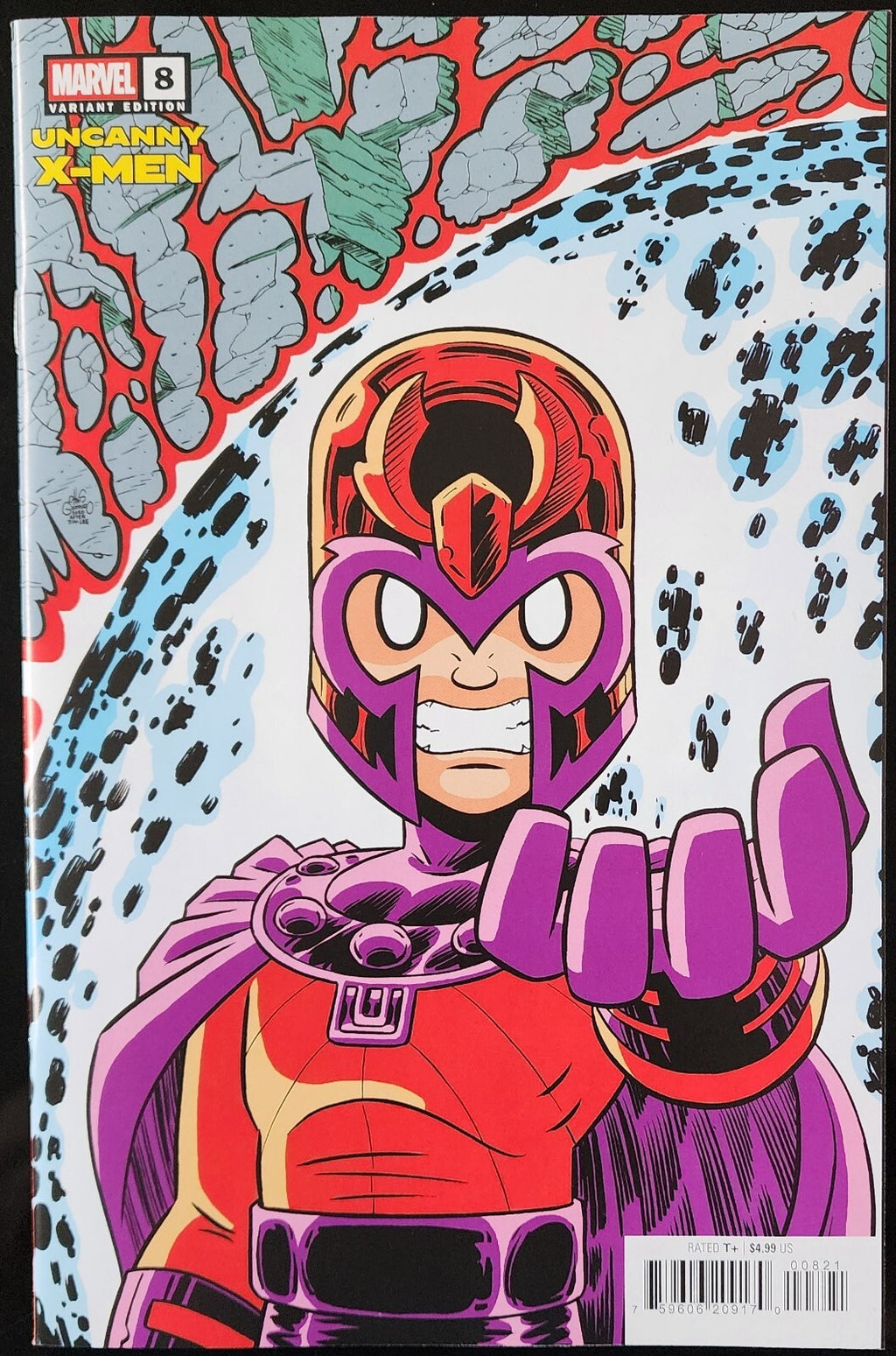 Uncanny X-Men #8 (708) Chris Giarrusso Cover (Marvel Comics March 2025)