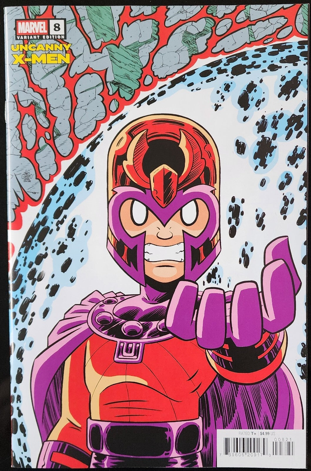 Uncanny X-Men #8 (708) Chris Giarrusso Cover (Marvel Comics March 2025)