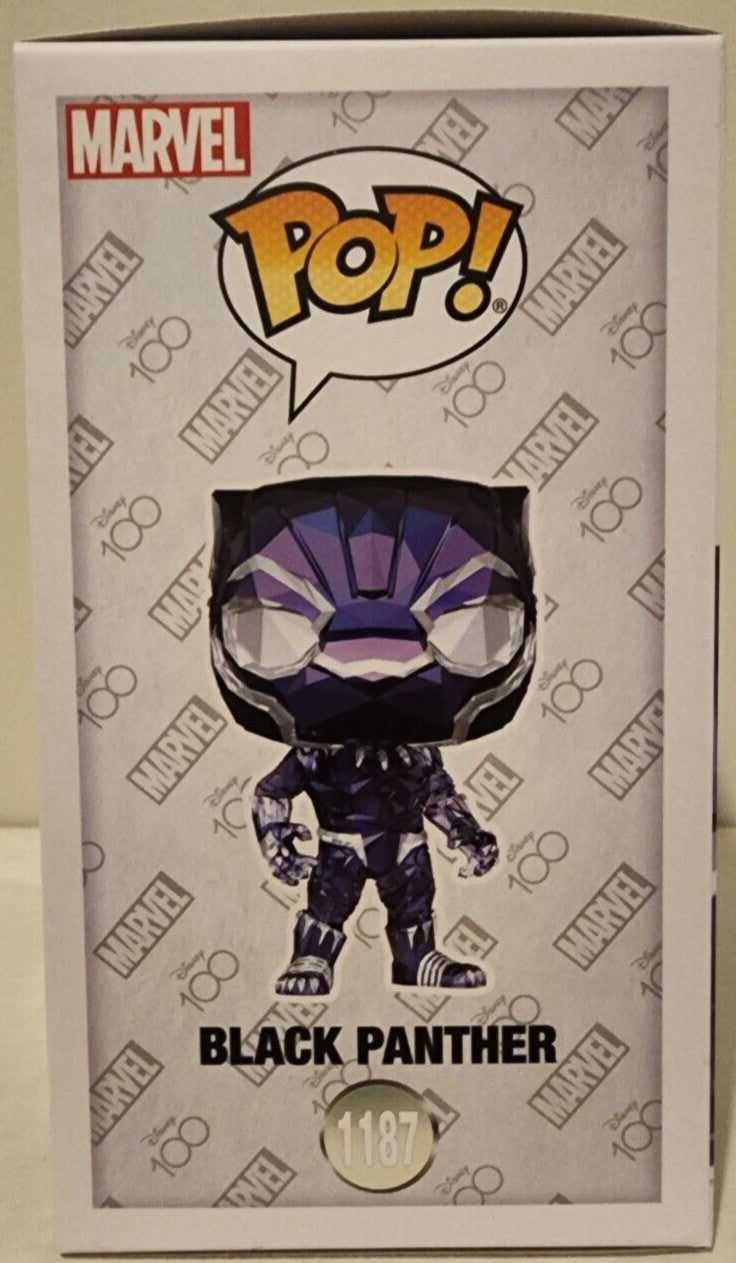 Funko Pop Disney 100TH Black Panther Facet Funko Shop Exclusive #1187