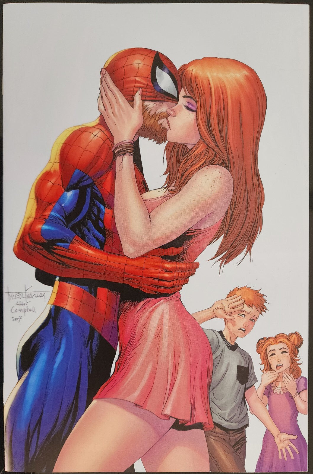 ULTIMATE SPIDER-MAN #2 4TH PTG TYLER KIRKHAM EXCLUSIVE VIRGIN VARIANT