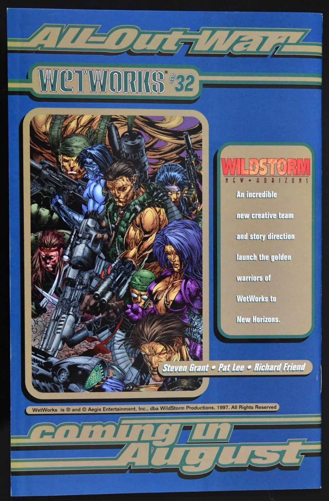 Wetworks / Vampirella (1997) Choose Your Issue
