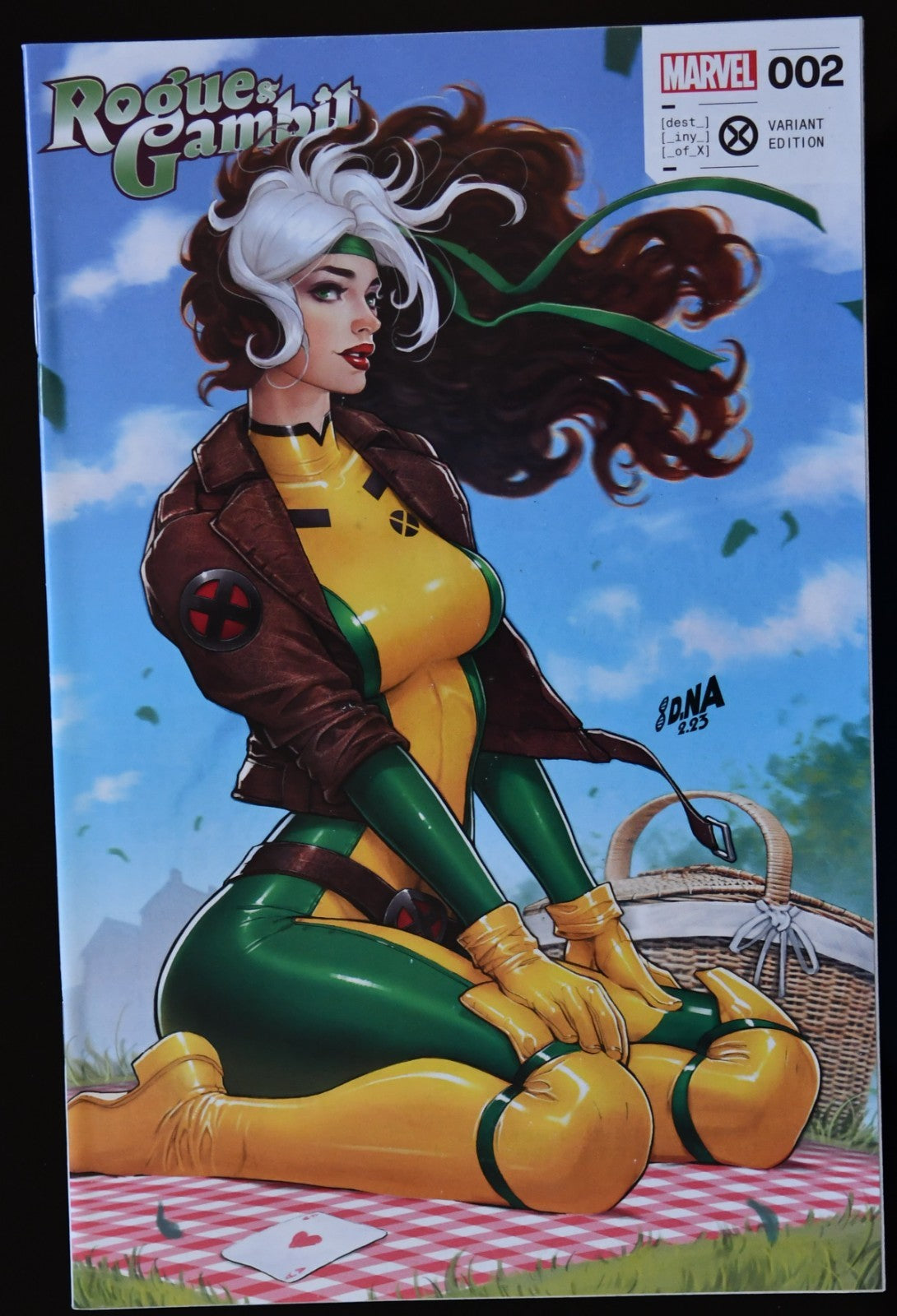 Rogue & Gambit #2 Unknown Comics David Nakayama Trade/Virgin Variant Set