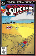 Superman Man of Steel #21 First Print Funeral for a Friend 1993